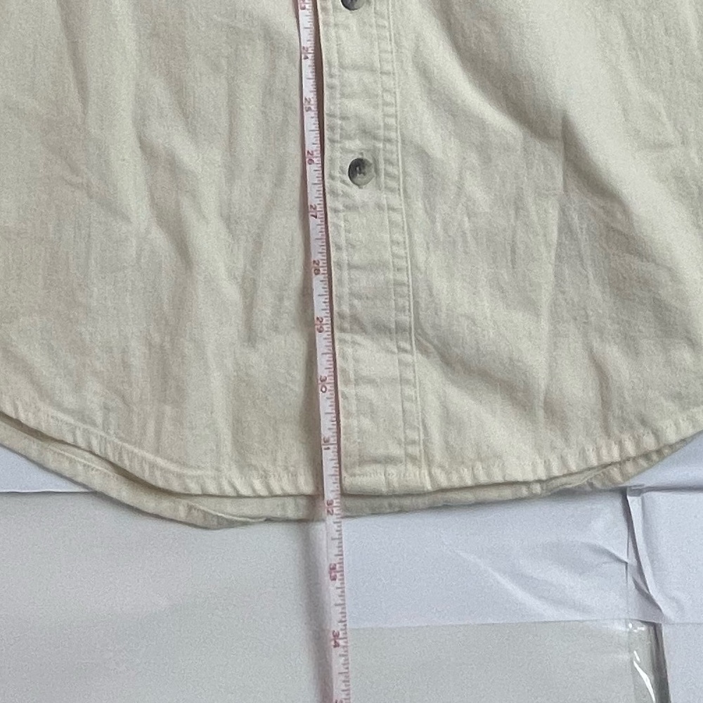 Vintage Club Room cotton long sleeve heavy duty button up shirt - Picture 7 of 7